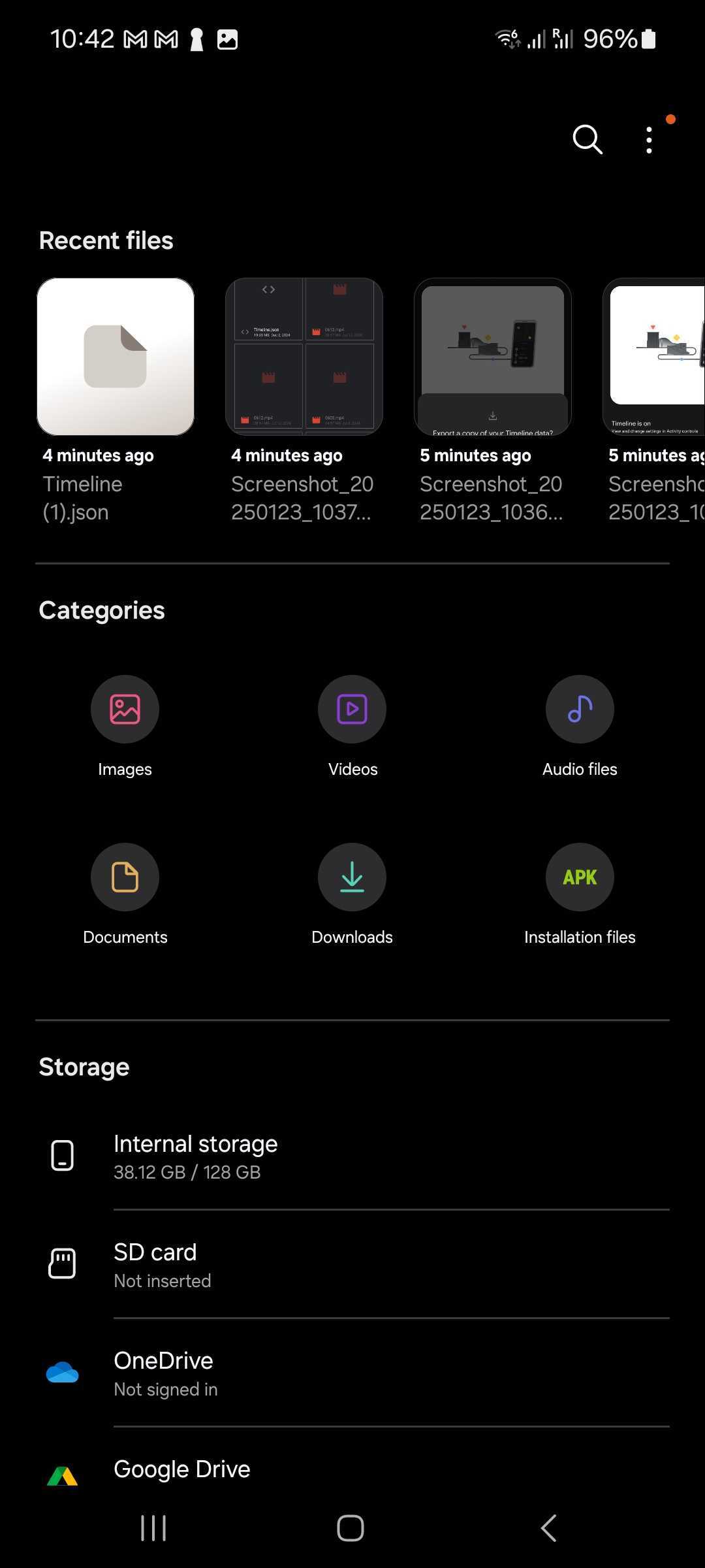 timeline location history android